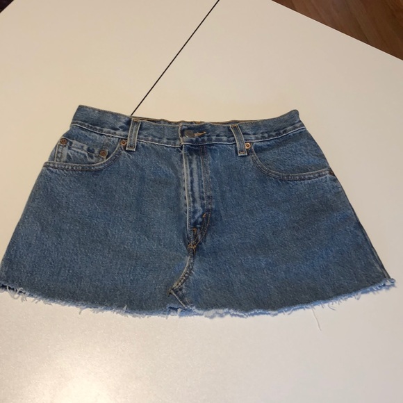 Levi's Dresses & Skirts - Levis 550 Jeans Skirt 8